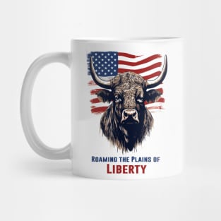 Roaming the plains of Liberty | 4th of July celebration shirt Mug